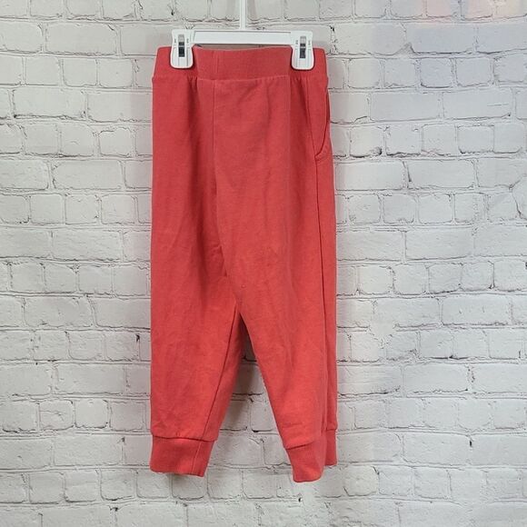 Calvin Klein Jeans 2pc Girls French Terry Sweatshirt & Jogger Pants Orange S 7/8 - Picture 13 of 15